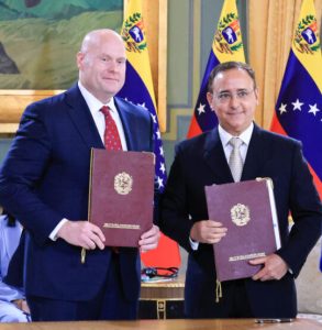 Venezuela y General Electric firman memorándum de entendimiento que sumaría mil megavatios al SEN