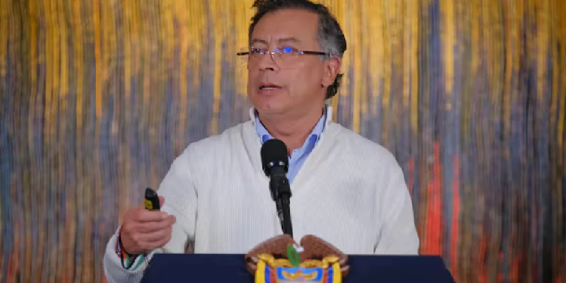 Gustavo Petro rechazó la intervención de Donald Trump en las elecciones de Colombia