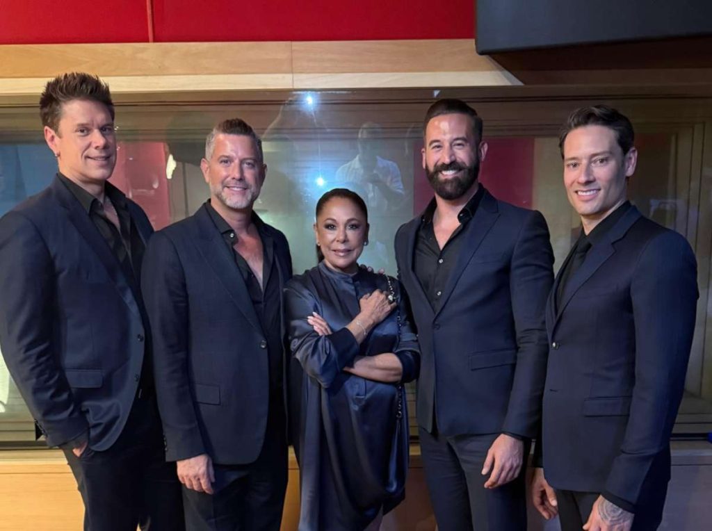 Isabel Pantoja y el grupo Il Divo estrenan 'Donde el corazón me lleve'