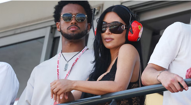 Kim Kardashian causa sensación tras ir al GP de Mónaco a apoyar a su novio Lewis Hamilton