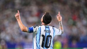 Messi se convierte en el máximo goleador en la historia mundialista