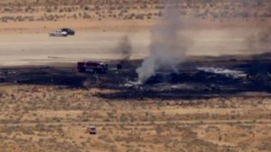 Mueren ocho personas en accidente de bombardero siniestrado en EEUU