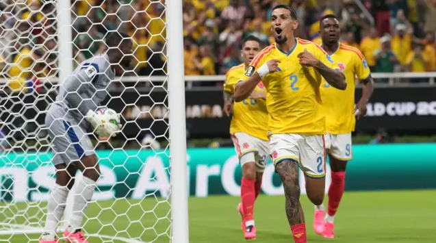 Colombia en 16vos de final ganó 1-0 a la República Democrática del Congo