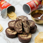 Surthy Cooks hizo el trend de chocolate con papas tamaño gigante
