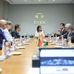 Delcy Rodríguez aborda energías renovables y transporte urbano con el conglomerado Tata en Bombay