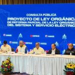 Vicepresidencia de Obras Públicas acompaña debate de reforma de ley eléctrica