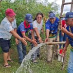 Activan pozos profundos en la población de El Manteco