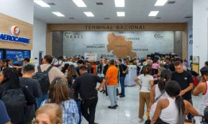 Aeropuerto de Valencia alcanzó a movilizar 4.500 personas en un día