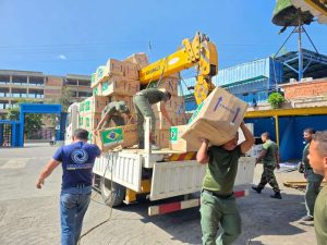 Brasil donó 150 purificadores de agua para instalar en campamentos