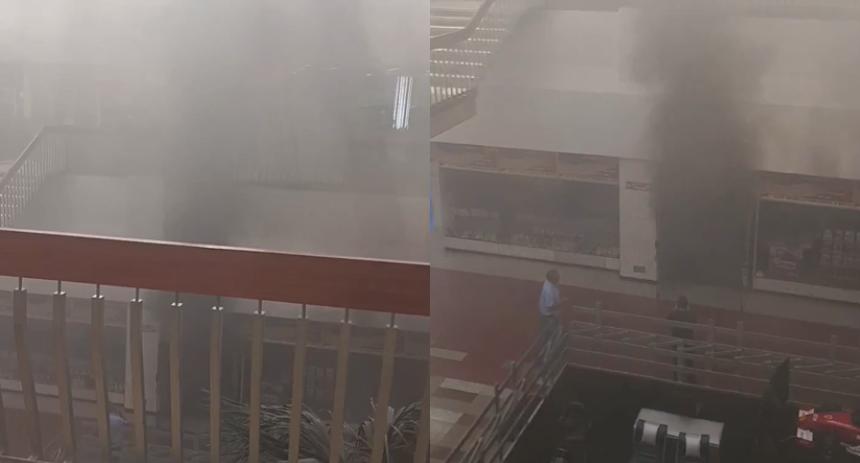 Local comercial se incendió en el CCCT: Lo que se sabe