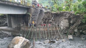 Canalizan ríos y preparan obras para proteger la vía Chabasquén-Lara