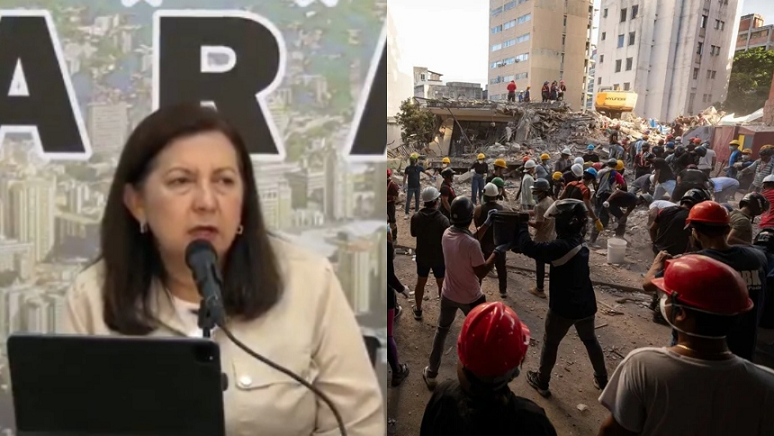 fallecieron 69 personas tras los terremotos, reporte de la alcaldesa Carmen Meléndez
