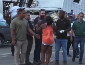 Damelis Díaz, la señora que increpó a Nicolasito tras perder una hija en los terremotos de La Guaira