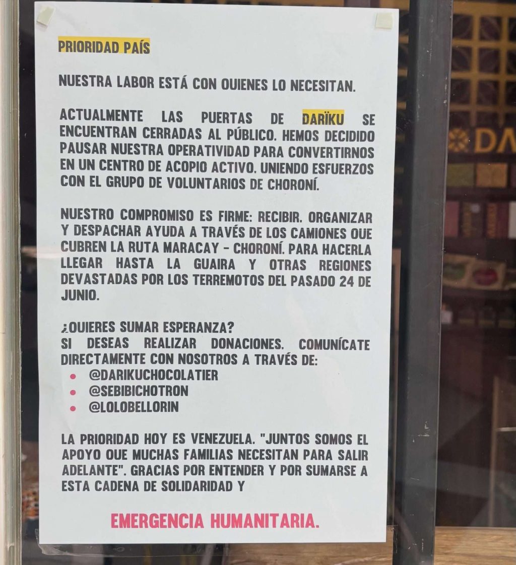 Darïku Chocolatier dispuso su sede en Maracay como centro de acopio
