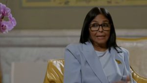 Delcy Rodríguez habla del rol de Diosdado Cabello frente a la orden de captura en su contra por parte de EEUU