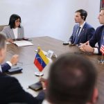 Delcy Rodríguez revisó agencia binacional con delegación de EEUU