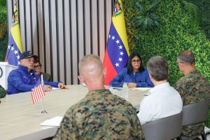 Delcy Rodríguez se reúne con delegación de EEUU por despliegue de atención a víctimas tras sismos