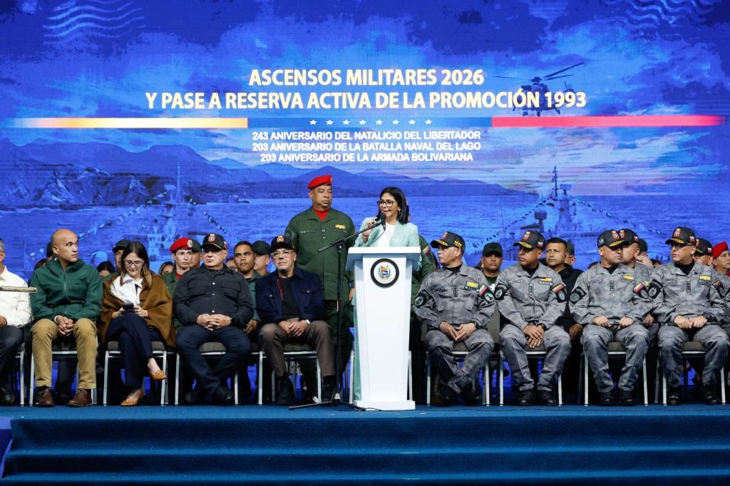 Delcy ratifica la salida de Venezuela de la CPI y propone un "Decálogo Humano" internacional