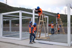 Destacan avances en la instalación de campamentos en Ciudad Caribia