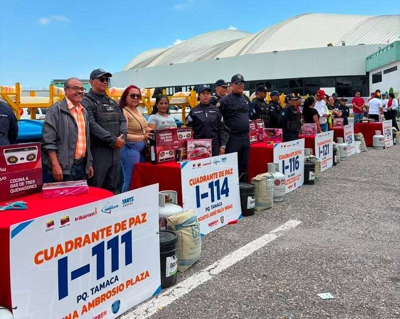Dotaron a 30 cuadrantes de paz iribarrenses