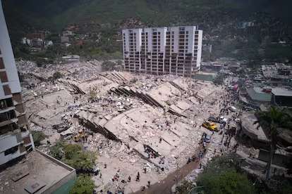 El suelo que se vuelve barro durante un sismo