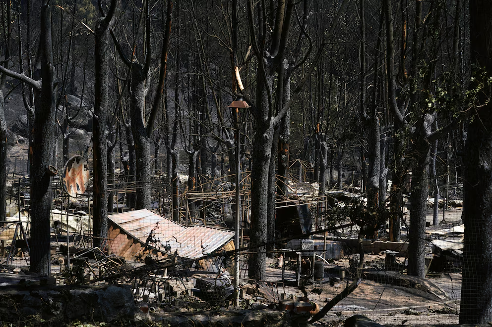 Las fotos de la devastación en España por los incendios forestales