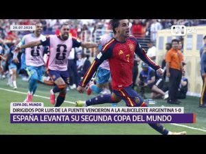 España levanta su segunda Copa del Mundo