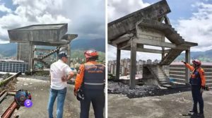 Evalúan demolición de tanque aéreo de la Torre David tras sismos