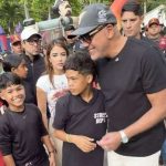 Jorge Rodríguez participó en actividades recreativas con niños y niñas en Los Caracas