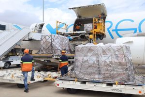 La Guaira recibe más de 21 mil kilos de alimentos no perecederos desde EEUU