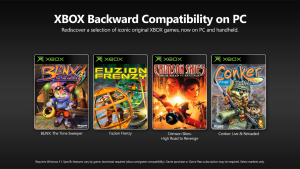 La retrocompatibilidad de XBOX llega a PC a partir de hoy