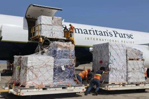 Llegan 96 t de asistencia de organizaciones humanitarias de EEUU