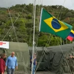 Marina de Brasil instala hospital de campaña para reforzar atención médica en La Guaira