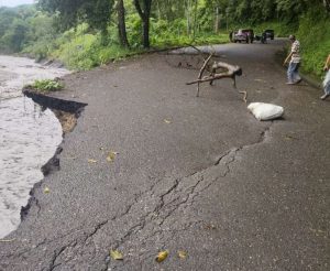 Más de 40 puntos viales afectados por lluvias en zona alta de Portuguesa