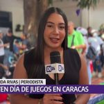 Niños viven día de juegos en campamento César Rengifo