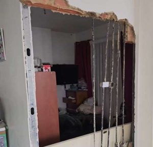 Reconstruyen edificio en las Fuerzas Armadas afectado por el doblete sísmico