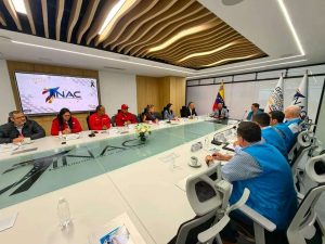 Reunión técnica busca fortalecer el sector aéreo tras los sismos