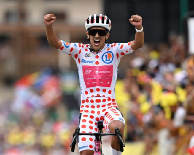 Carapaz gana en la montaña y la etapa 20, Pogacar mañana a su encuentro en el olimpo de los grandes