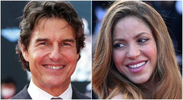 Shakira y Tom Cruise se reencuentran en la final de la Copa del Mundo
