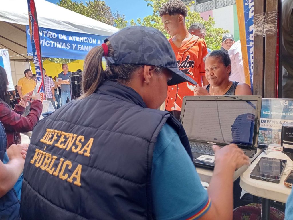 Sistema de Justicia despliega atención itinerante en La Guaira
