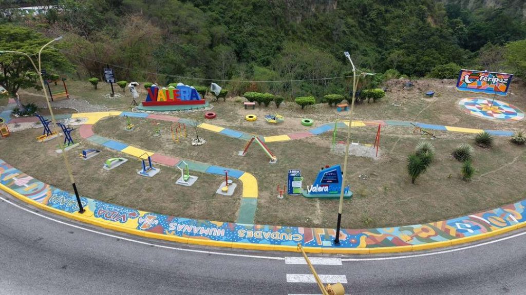 Valera estrena parque para el deporte y la recreación con wifi libre