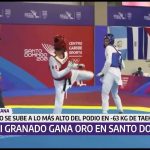 Yohandri Granado gana oro en taekwondo en Santo Domingo