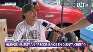 Caída del precio del huevo alivia el bolsillo de los caraqueños