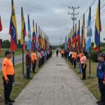 Conmemoran Día de la Bandera en Valles del Tuy