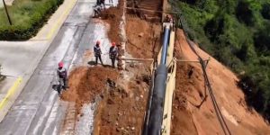 Corrigen falla de borde en la Llanada en La Guaira