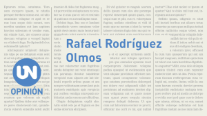 Diálogo fecundo - Últimas Noticias