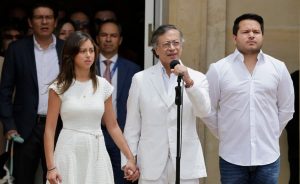 Gustavo Petro se despide de la presidencia desde la Casa de Nariño
