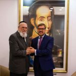 Rabino Cohen pide reanudar relaciones diplomáticas con Israel