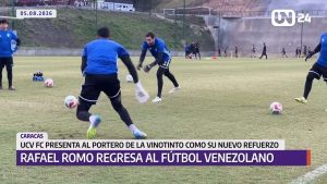Rafael Romo regresa al fútbol venezolano con UCV FC