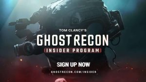 Ubisoft lanza el programa Ghost Recon Insider de cara a su próximo juego
